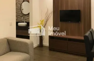 Apartamento 40m² - 1 dormitórios - jardim esplanada - mobiliado - zona oeste - são josé dos campos.