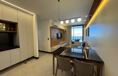 Vendo apartamento quarto e sala mobiliado alto padrão