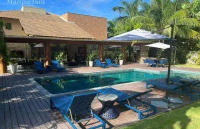 Casa, 700 m² - venda por r$ 12.500.000,00 ou aluguel por r$ 380.000,00/mês - praia taperapuan - porto seguro/ba