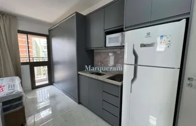 Studio mobiliado para locação no brooklin - são paulo/sp