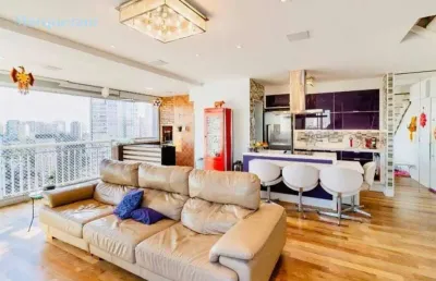 Cobertura à venda, 114 m² por r$ 1.440.000,00 - chácara inglesa - são paulo/sp