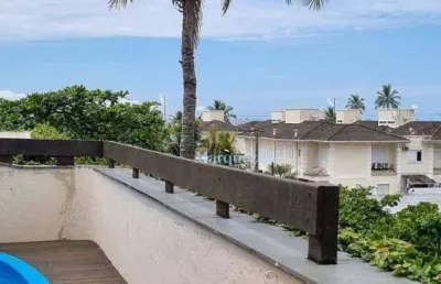Apartamento duplex com 4 dormitórios à venda, 180 m² por r$ 1.140.000,00 - jardim ana maria - guarujá/sp