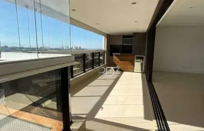 Apartamento com 3 dormitórios para alugar, 186 m² por r$ 11.000,00/mês - gleba palhano - londrina/pr