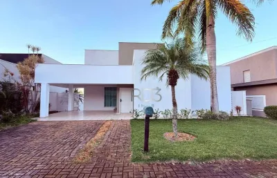 Sobrado com 4 dormitórios para alugar, 250 m² por r$ 10.000,00/mês - condomínio sun lake residence - londrina/pr