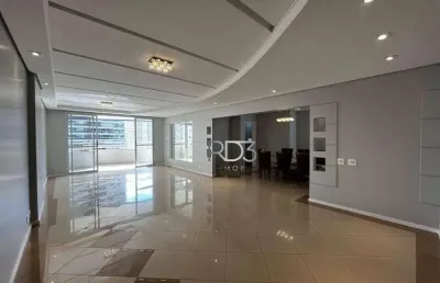 Apartamento com 4 dormitórios para alugar, 230 m² por r$ 8.800/mês - gleba palhano - londrina/pr