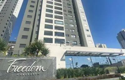 Apartamento com 3 dormitórios para alugar, 75 m² por r$ 4.550,00/mês - edifício freedom palhano - londrina/pr