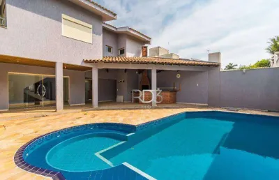 Sobrado com 4 dormitórios para alugar, 480 m² por r$ 7.900,00/mês - gleba palhano - londrina/pr