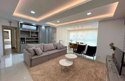 Apartamento com 3 dormitórios para alugar, 122 m² por r$ 6.500,00/mês - edifício élégance - londrina/pr