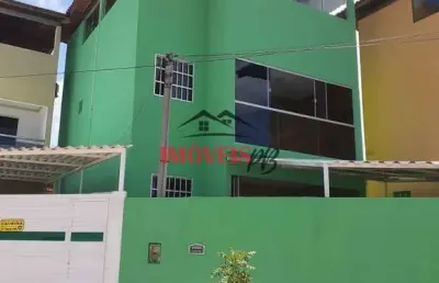 Triplex a 500m da praia de carapibus, acesso pavimentado, vista mar