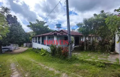 Chácara no conde (utinga) com 2 hectares, casa com alpendre, toda murada