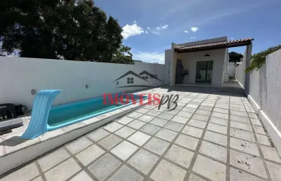 Casa em carapibus com estrutura pra 1° andar com 2 quartos e 1 suíte