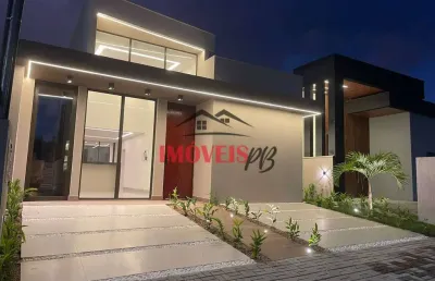 Casa em condominio fechado, com 3 quartos ,2 suites e otimo acabamento.