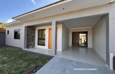 Casa com 3 quartos à venda na mato grosso, 2249, nova tramandaí, tramandaí por r$ 489.000