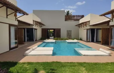 Casa de alto padrão em local nobre  -  são miguel do gostoso