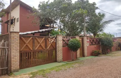 Casa 02 suítes e área de lazer em são miguel do gostoso