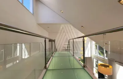 Casa exclusiva em condomínio quinta das laranjeiras no anhangabaú, jundiaí-sp:  4 suítes, 5 vagas, 410m²