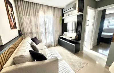 Apartamento com 1 quarto à venda na rua josé milton lopes, 1024, zona nova, capão da canoa, 42 m2 por r$ 490.000