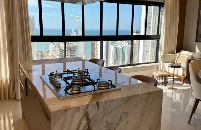 Apartamento finamente mobiliado no ed argos para locação anual