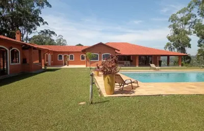 Sítio à venda 148.800m², casa sede 5 suítes, r$3.350.000