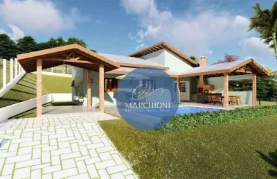 Chácara com 3 dormitórios à venda, 1000 m² por r$ 750.000,00 - jardim do pinhal - pinhalzinho/sp