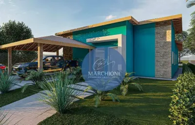 Casa de campo em condomínio fechado de pinhalzinho!