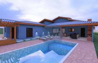Casa de campo, 4 suítes, em uma das melhores localizações de pinhalzinho!