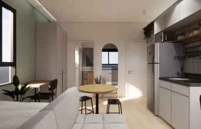 Encantador estúdio à venda no parkside downtown, localizado na rua professor herminio jacques, 69, no coração do centro de florianópolis. com 19 m² de área privativa, este imóvel mobiliado oferece o c