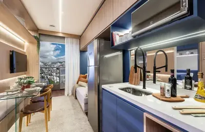 Apartamento 1 dormitório próximo a estação eucaliptos