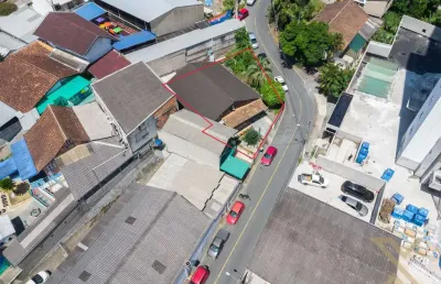 Terreno à venda na escola agrícola, blumenau , 624 m2 por r$ 650.000