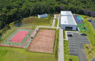 Terreno em condomínio fechado à venda no ponta aguda, blumenau , 322 m2 por r$ 350.000