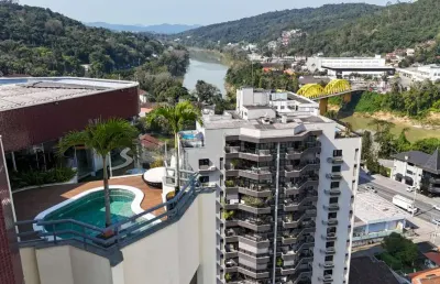 Cobertura com 5 quartos à venda no ponta aguda, blumenau , 570 m2 por r$ 4.850.000