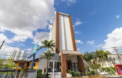 Apartamento com 1 quarto para alugar no centro, blumenau , 26 m2 por r$ 1.700