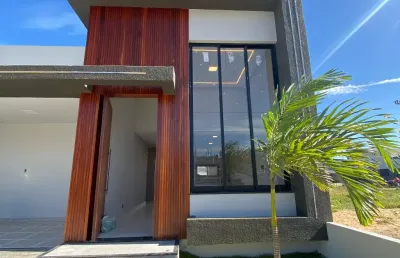 Casa em condomínio fechado com 3 quartos à venda na Rodovia Engenheiro Edilson Távora, 7300, Olhos D\'água, Barra dos Coqueiros