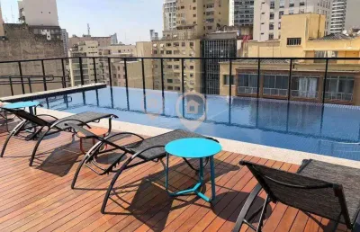 Apartamento à venda em são paulo, campos elíseos, com 1 quarto, 36,29m²