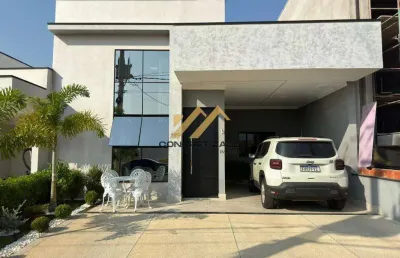 Casa à venda em indaiatuba, park gran reserve, com 3 suítes, com 141 m², park gran reserve