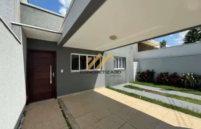 Casa à venda em indaiatuba, jardim montreal residence, com 3 quartos, com 105 m²