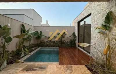 Casa à venda em indaiatuba, altos da bela vista, com 3 suítes, com 160 m², condomínio viena