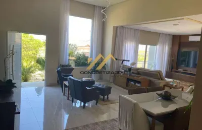 Casa à venda em indaiatuba, altos da bela vista, com 3 suítes, com 260 m², condomínio terra nobre