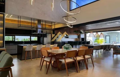 Casa à venda em indaiatuba, jardim quintas da terracota, com 4 suítes, com 442 m²