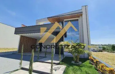 Casa à venda em indaiatuba, residencial evidências, com 3 quartos, com 196 m²