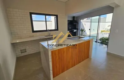Casa à venda em indaiatuba, residencial evidências, com 3 suítes, com 193 m², condomínio evidências