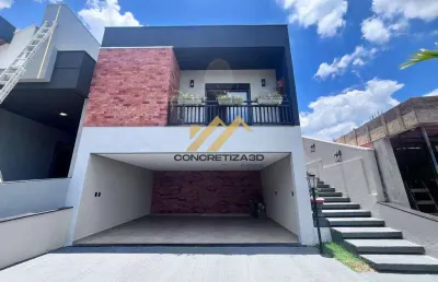 Casa à venda em indaiatuba, condomínio park gran reserve, com 2 suítes, com 165 m²