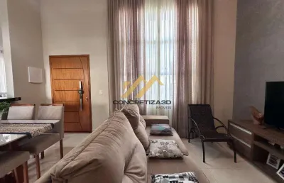 Casa à venda em indaiatuba, jardins do império, com 2 quartos, com 92 m², condomínio vila paraty