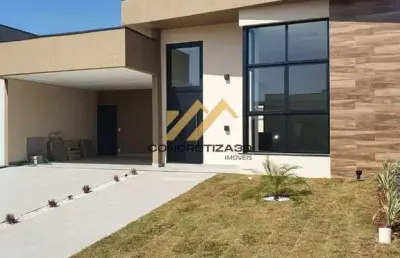 Casa à venda em indaiatuba, condomínio dona lucilla, com 3 suítes, com 177.76 m²