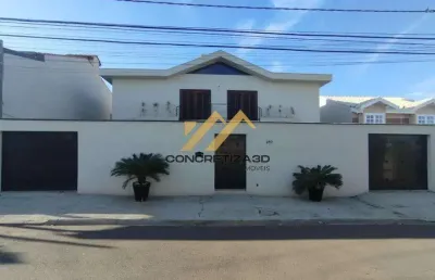 Sobrado com 4 suítes à venda e para alugar, 500 m² - jardim regina - indaiatuba/sp