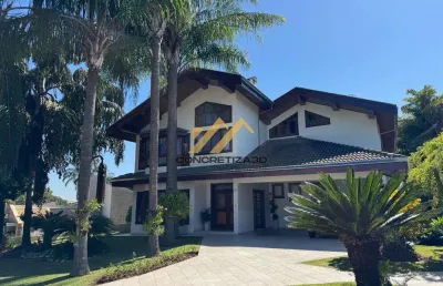 Sobrado à venda em itu, bairro campos de santo antônio, com 4 suítes, com 503 m²