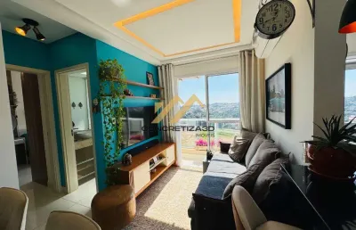 Apartamento com 2 quartos à venda, 52 m² - villa helvetia - indaiatuba/sp