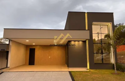 Casa com 3 suítes à venda, 167 m² - park gran reserve - indaiatuba/sp