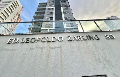 Apartamento no edifício leopoldo zarling - centro de itajaí
