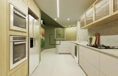 Apartamento para venda em santos, gonzaga, 3 dormitórios, 2 suítes, 5 banheiros, 1 vaga